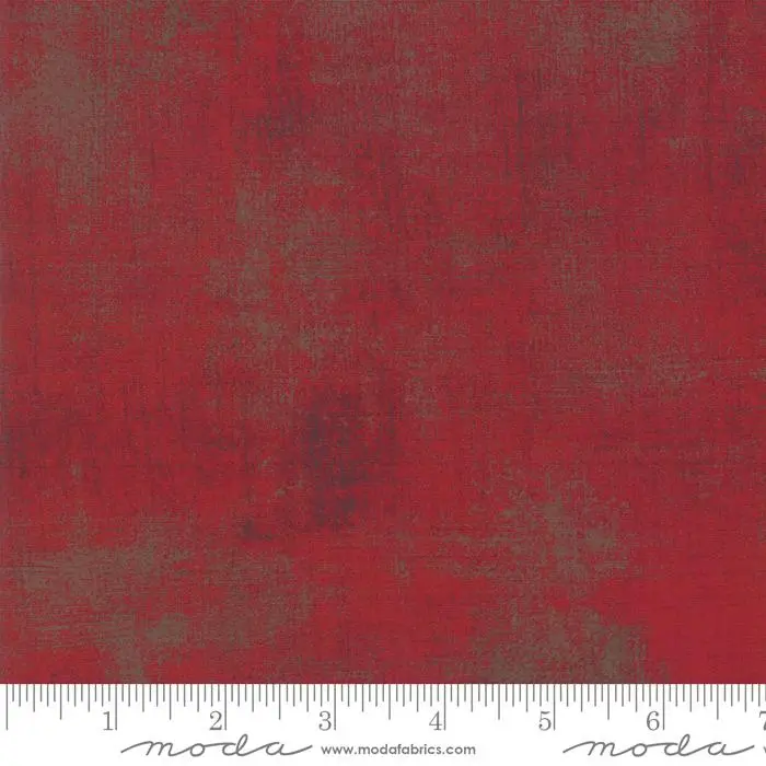082 Maraschino Cherry Moda Grunge - Fat Quarter