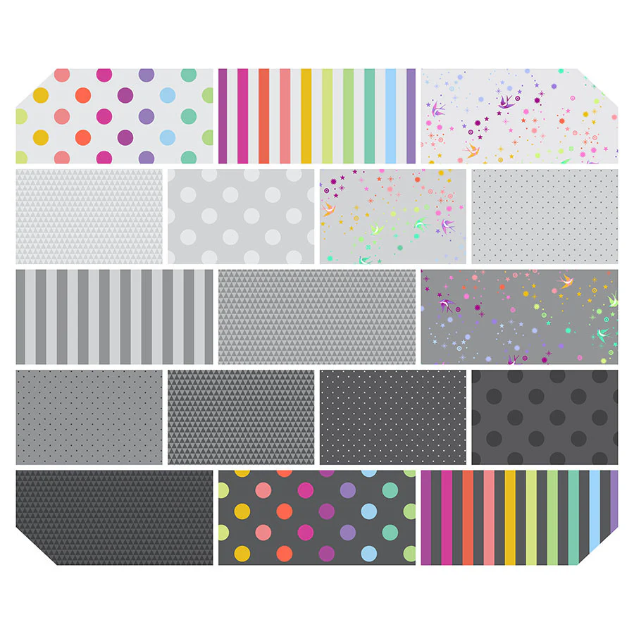 2025 Tula Pink True Colors - 10" Charm Pack