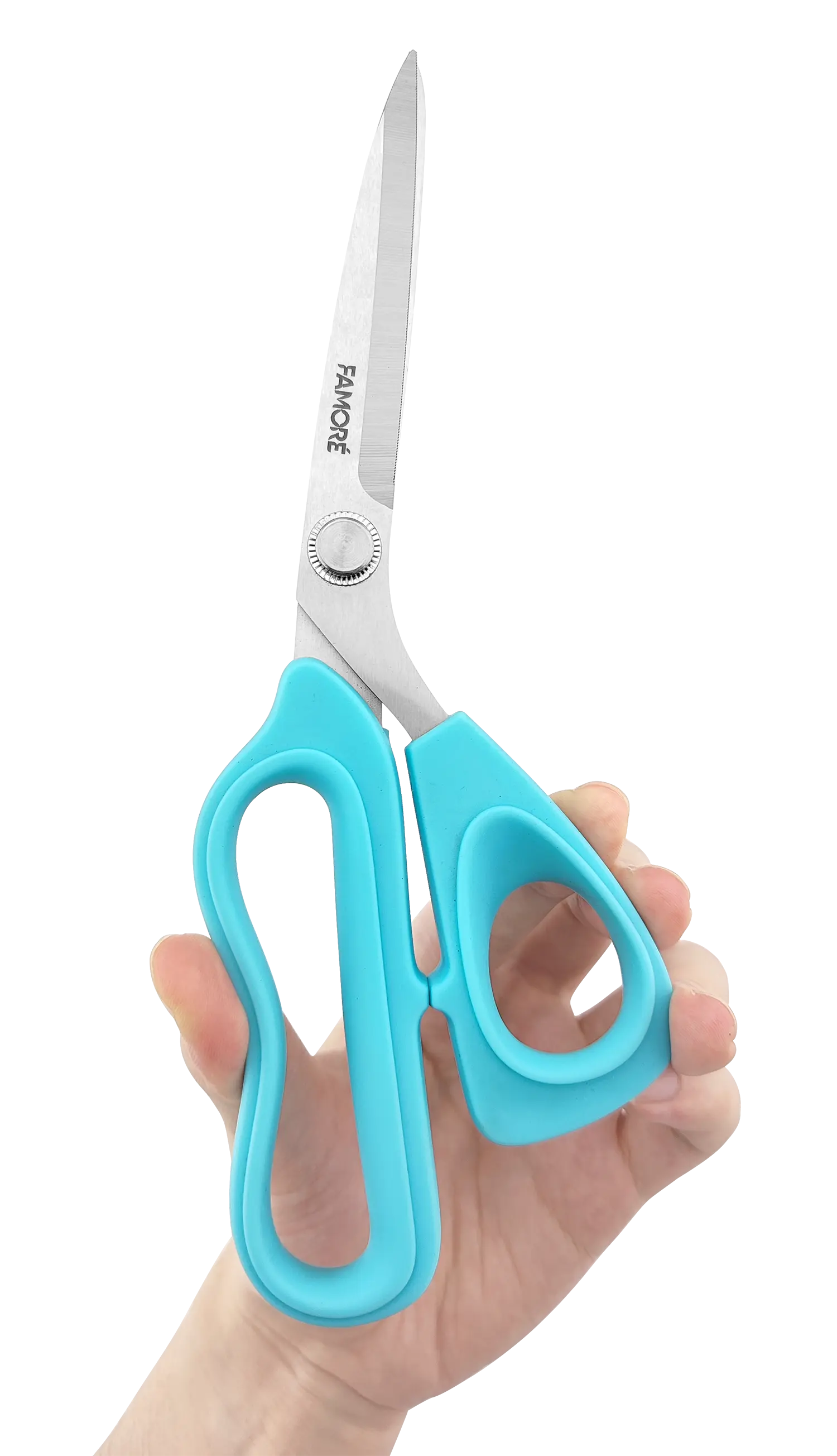 739 - Pro Cut Micro Serrated , Fabric Shear Comfort Handle (9in.) - Image 4