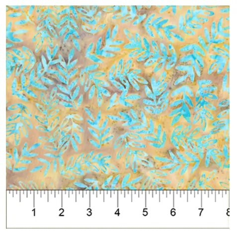 Banyan 80512-34 SUGAR CRYSTALS COPPER SKY 45" Fabric Per Yard