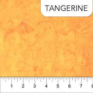 Banyan 81300-56 SHADOWS TANGERINE 45" Fabric Per Yard