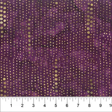 Banyan 83343-29 BOHO SPIRIT - Line Dot - Merlot 45" Fabric Per Yard