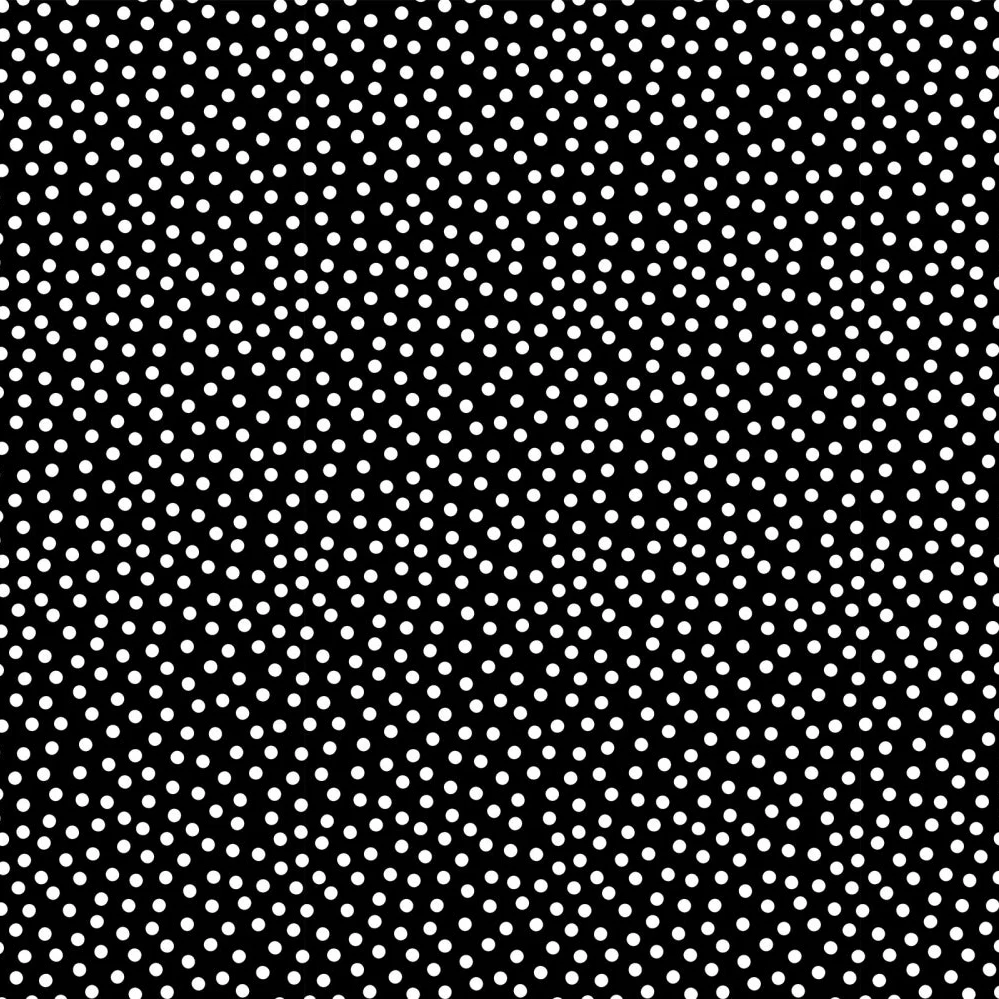 Barely Basics Lots a Dots Quilting Cuddle Black Fabric Per Yard
