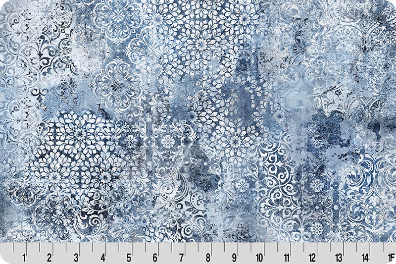 Barely Basics Stone Wash Quilting Cuddle Denim Fabric Per Yard - Image 2