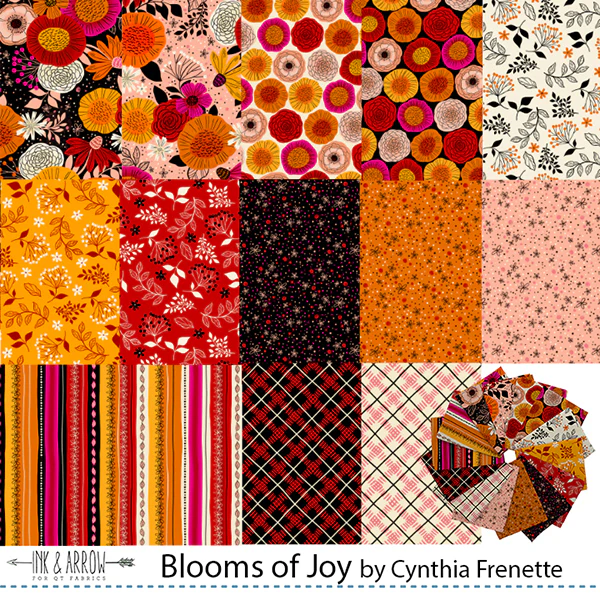 Blooms of Joy 10" Squares - Image 2