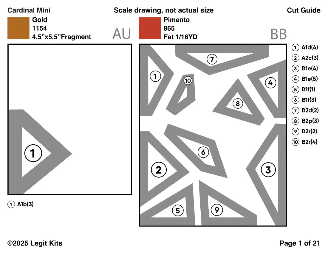 Cardinal Mini Pattern - Image 4