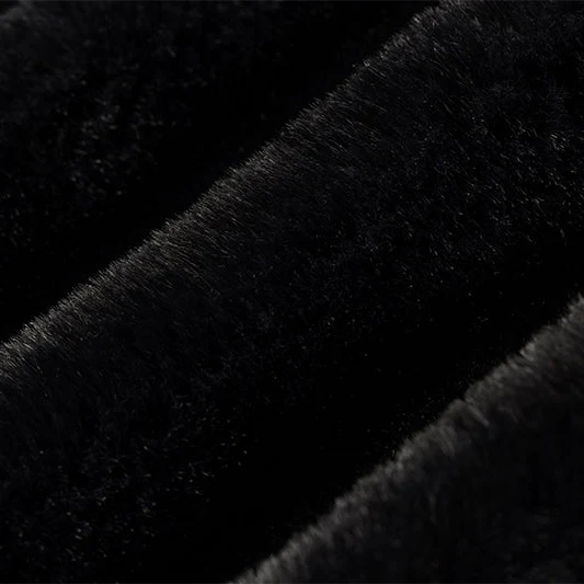 Caviar" Luxe Cuddle Seal 58/60" Fabric Per Yard