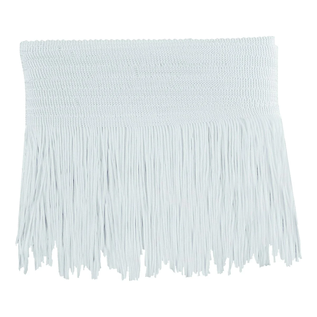 Belagio Enterprises - 6-inch Chainette Fringe (10 Yard Roll) - P-7045-27 White - Image 2