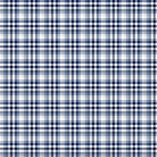 Classic Plaid Cloud Cuddle Blue Fabric per yard - Image 2