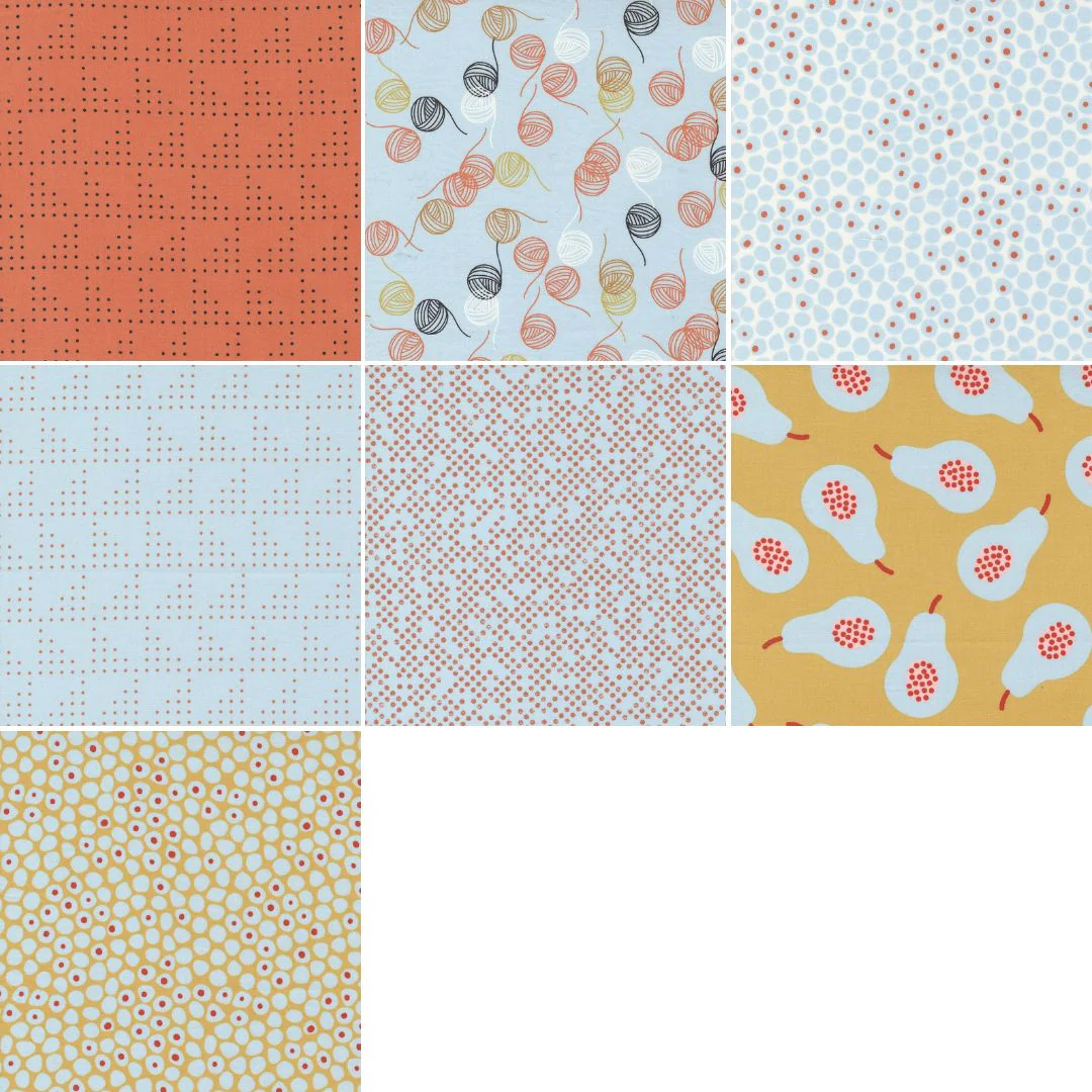 Lazy Afternoon Fat Quarter Bundle - Set of 16 - Image 3