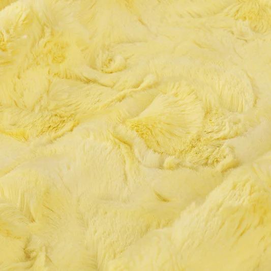 Lemon Drop Luxe Cuddle Galaxy 58/60" Fabric Per Yard - Image 3