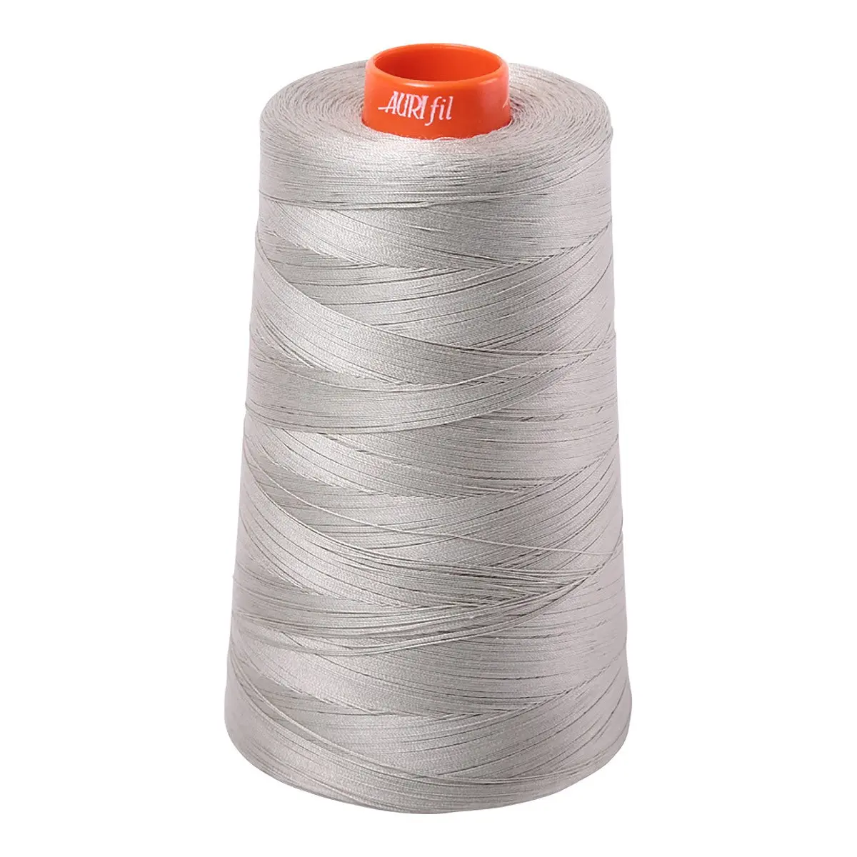 Mako Cotton Embroidery Thread 50wt 6452yds Light Grey