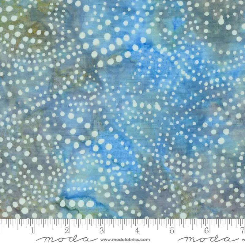 Moda 4367 26 Blue Ridge Batiks - Dots 45" Fabric Per Yard