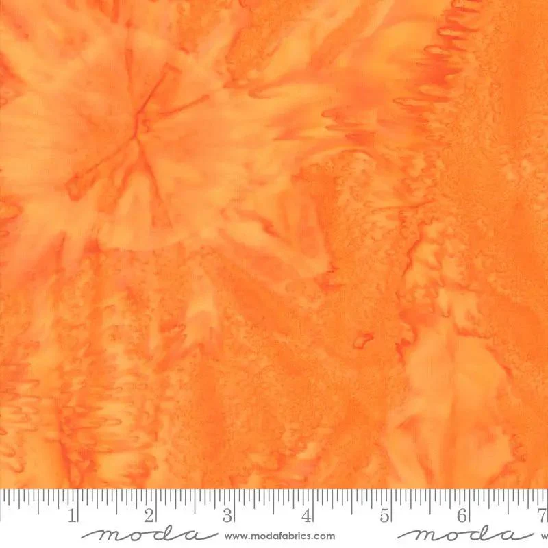 Moda 4369 20 - Echo Batiks - Tangerine 45" Fabric Per Yard