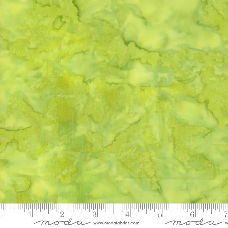 Moda 4369 24 - Echo Batiks - Lime 45" Fabric Per Yard