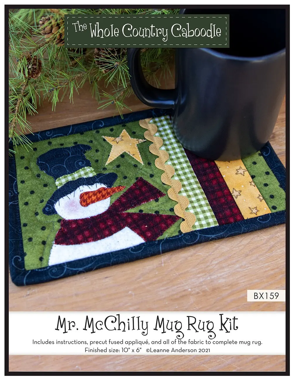 Mr. McChilly Mug Rug Kit