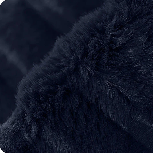 Navy Luxe Cuddle Luna 58/60" Fabric Per Yard - Image 2