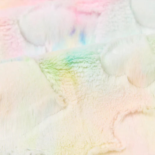 Pastel Luxe Cuddle Sorbet Hearts 58/60" Fabric Per Yard - Image 5
