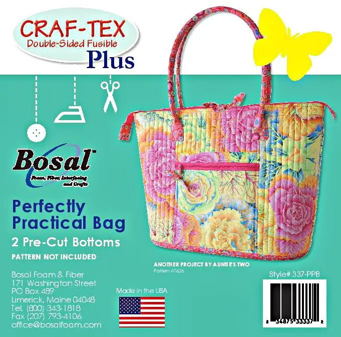 Perfectly Practical Bag Double Sided Fusible