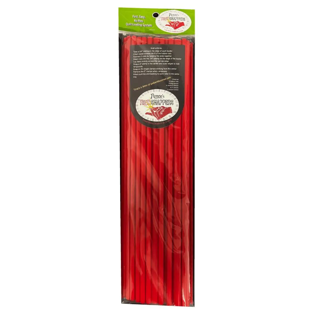 Renae's Red Snappers for Longarm machines - 8 Foot Set - Image 3