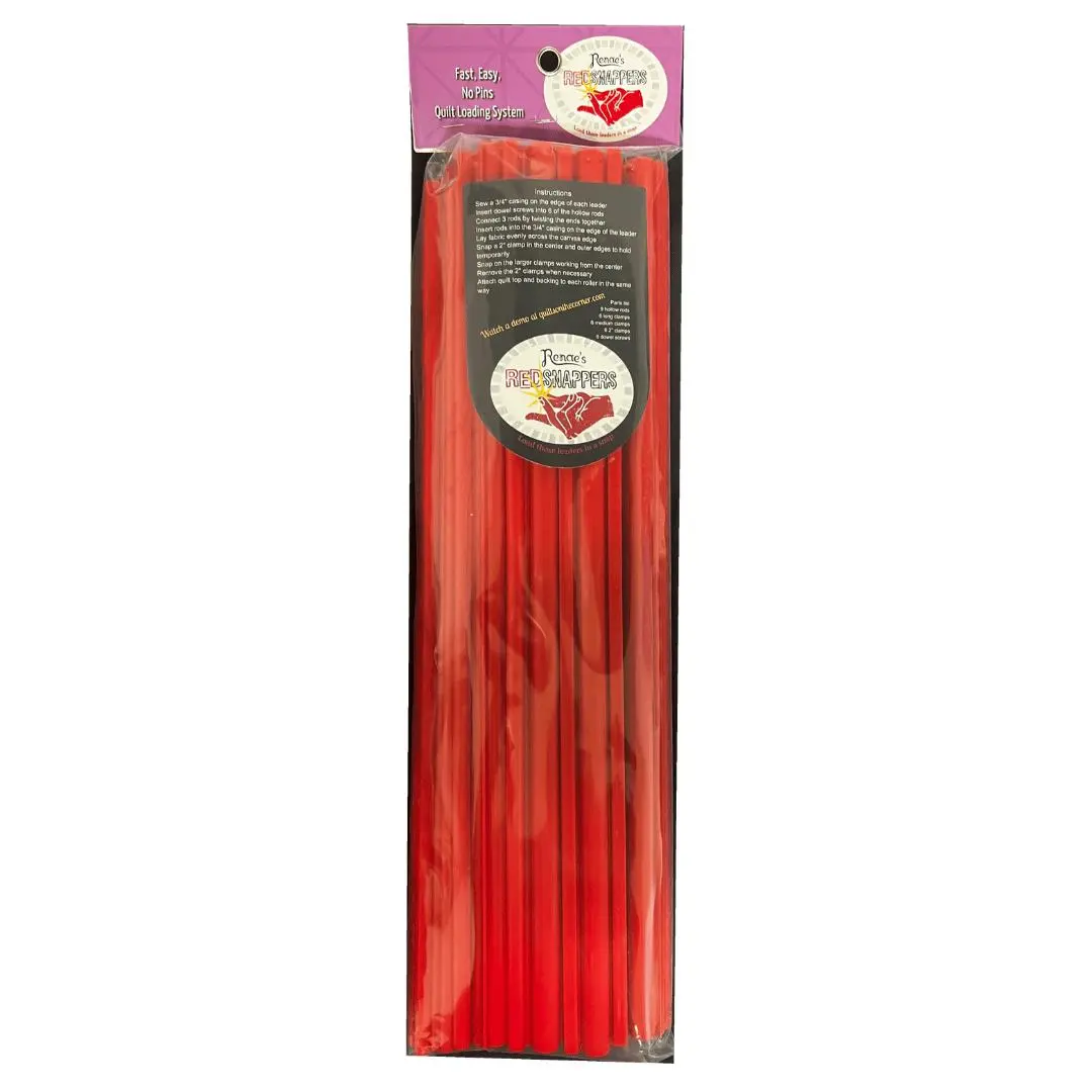 Renae's Red Snappers for Longarm machines - 8 Foot Set - Image 5