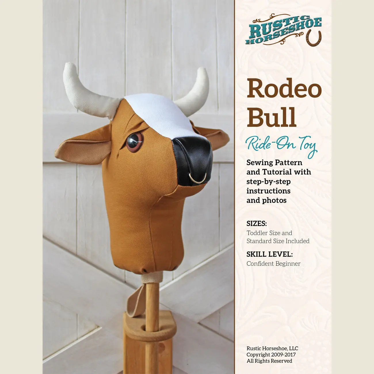 Rodeo Bull Ride-On Toy
