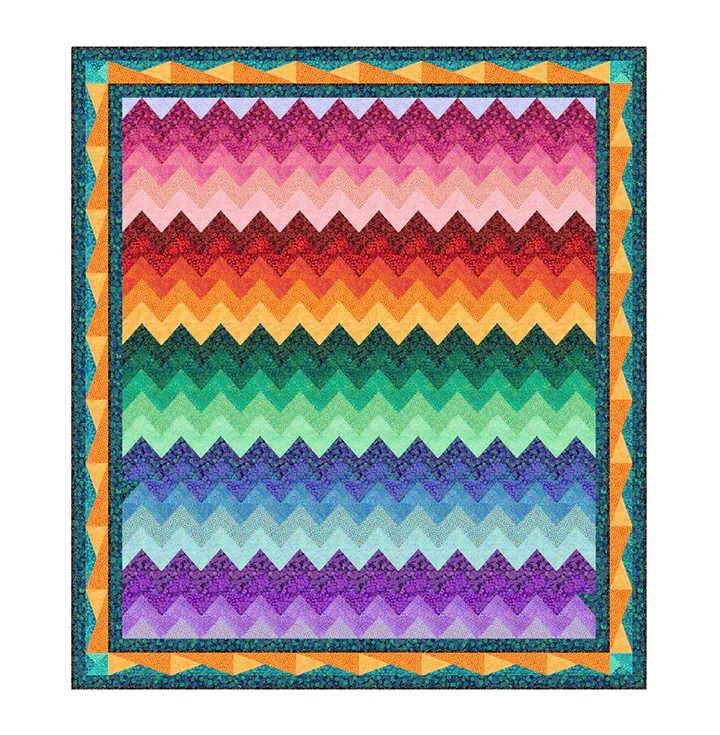 Shimmer Mountains Pattern