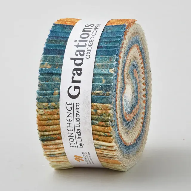 Stonehenge Gradations II Oxidized Copper Strips - Image 3