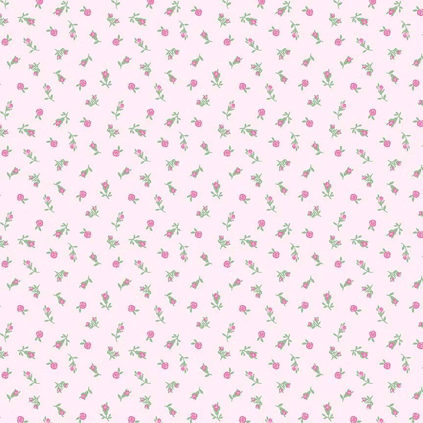 This Bud's For You Cotton 44"/45" Fabric Per Yard