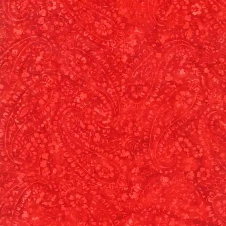 Timeless Treasures Tonga B2329 Red 45" Fabric Per Yard