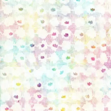 Timeless Treasures Tonga B3551 Rainbow 45" Fabric Per Yard