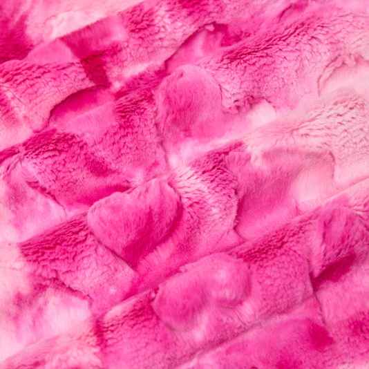 Valentine Luxe Cuddle Sorbet Hearts 58/60" Fabric Per Yard - Image 4
