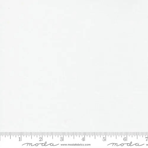 White Bleached Bella Solids 44"/45" Fabric Per Yard