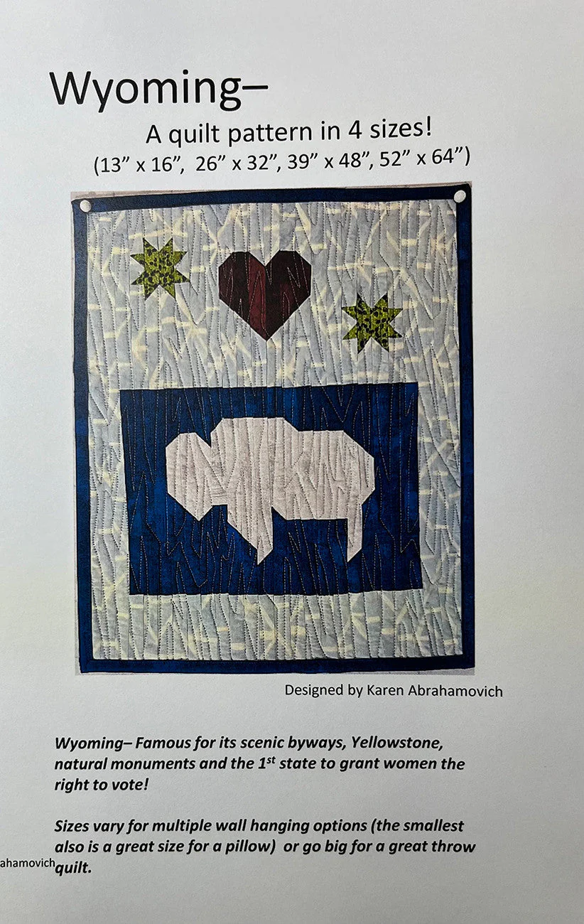 Wyoming Quilt Pattern