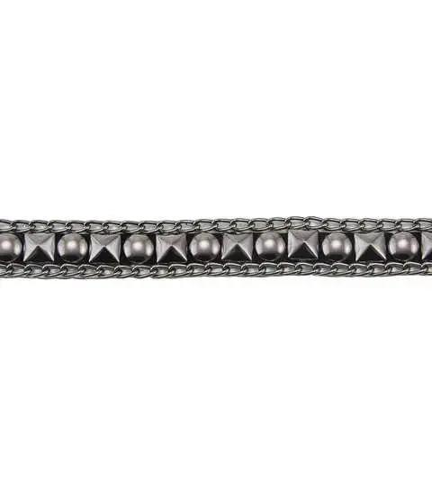 Yaya Han Iron on London Punk Trim 0.56" - Per Yard